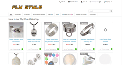 Desktop Screenshot of fly-style-jewelry.com
